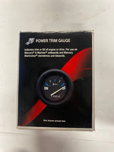 Load image into Gallery viewer, Mercury Trim Gauge - Silver Bezel - 79-895292A01