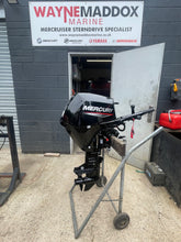 Load image into Gallery viewer, 15HP Mercury Outboard Engine