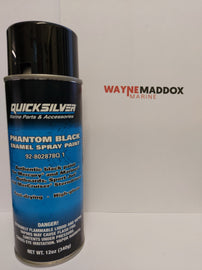 Quicksilver Phantom Black Spray Paint