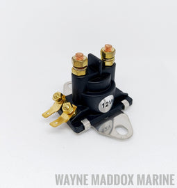 Mercruiser Solenoid- Flat bracket